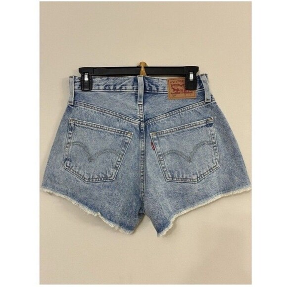Levi's Women’s Premium 501° High Rise  Denim Shorts NWT Size 26 - Picture 7 of 8